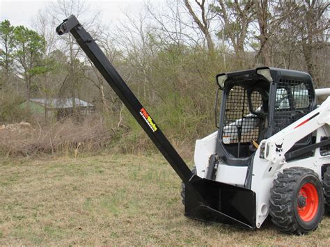 telescopic boom skid steer|skid steer extendable boom attachment.